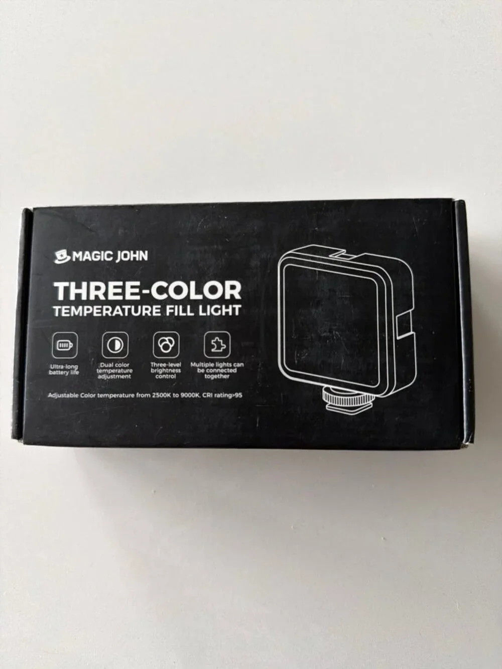 Magic John Three-Color Temperature Fill Light